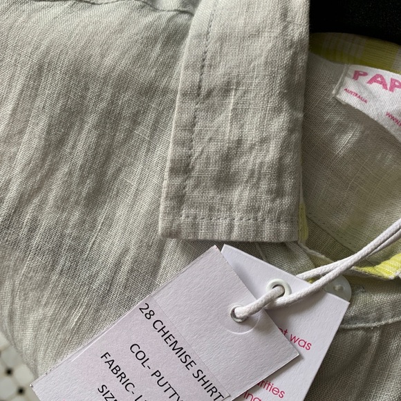 Linen button down dress S - Picture 7 of 7